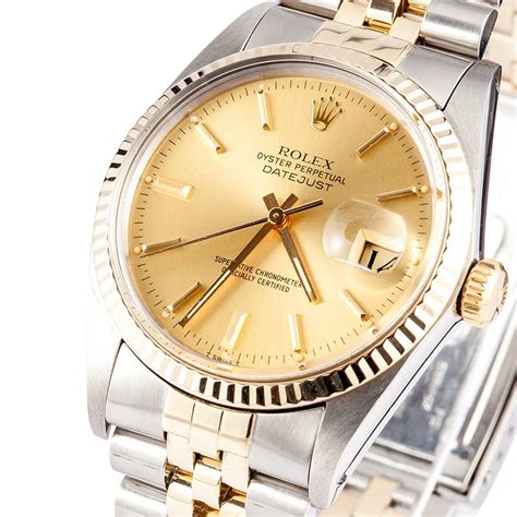 rolex herren datejust 16013 18k|rolex model 16013 price.